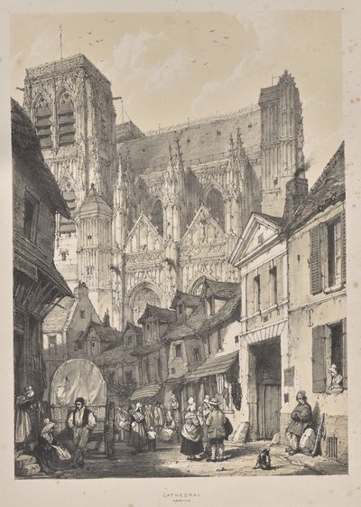 Architecture of the Middle Ages: Cathedral, Abbeville by Joseph Nash
