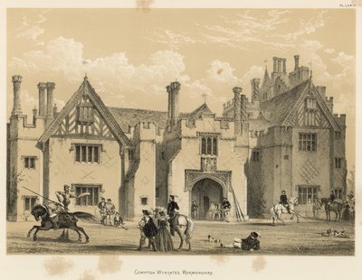 Compton Wynyates, Warwickshire by Joseph Nash