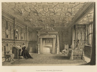 Inlaid Chamber, Sizergh, Westmoreland by Joseph Nash