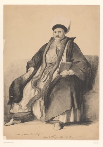 Portrait of Abram Jacob Messir by Joseph Nash