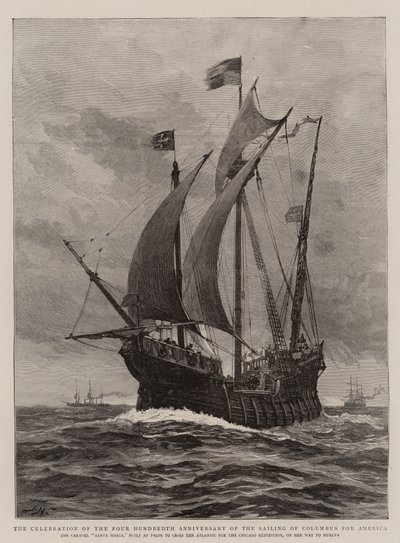 The Celebration of the Four Hundredth Anniversary of the Sailing of Columbus for America by Joseph Nash