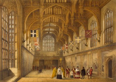 The Hall, Hampton Court, from 