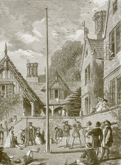 They Kept a Brave Old House at a Bountiful Rate by Joseph Nash