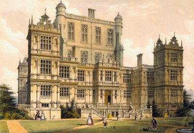Wollaton Hall, Nottinghamshire, 1600, illustration from 