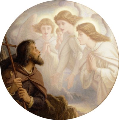 Lead, Kindly Light, amid the Encircling Gloom, lead thou me on!...and with the Morn those Angel Faces Smile, which I Have Loved Long Since, and Lost Awhile by Joseph Noel Paton