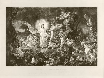 The Quarrel - Oberon and Titania by Joseph Noel Paton