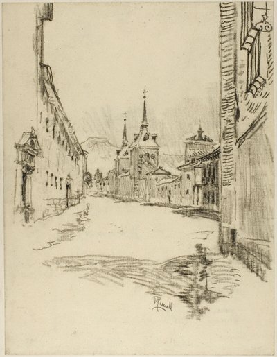 Its Streets are Wide and Silent by Joseph Pennell