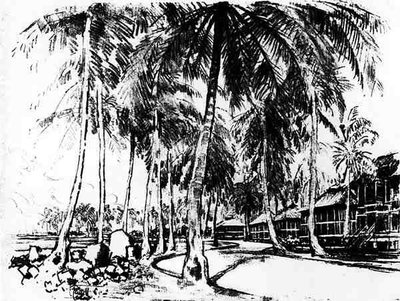 The American Quarter, plate I from The Panama Canal by Joseph Pennell, 1912 by Joseph Pennell