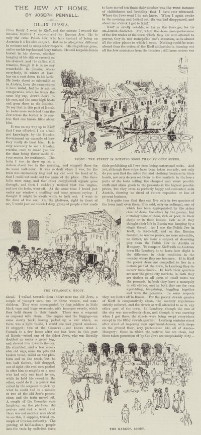 The Jew at Home by Joseph Pennell by Joseph Pennell