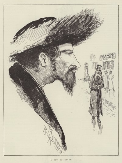 The Jew at Home, by Joseph Pennell by Joseph Pennell