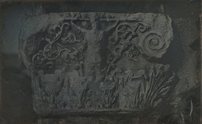 Capital, Greco-Roman Theater, Miletus by Joseph Philibert Girault De Prangey