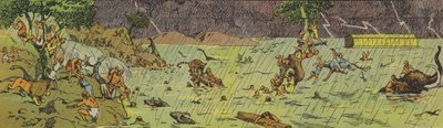 The Deluge by Joseph Porphyre Pinchon