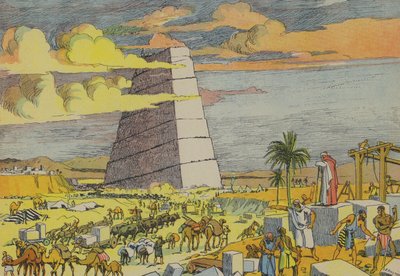 The Tower of Babel by Joseph Porphyre Pinchon