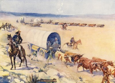 The Voor-Trekkers by Joseph Ratcliffe (after) Skelton