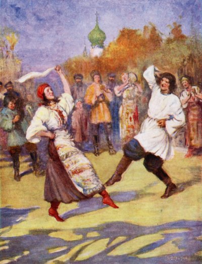 Russian Peasant Dance by Joseph Ratcliffe Skelton