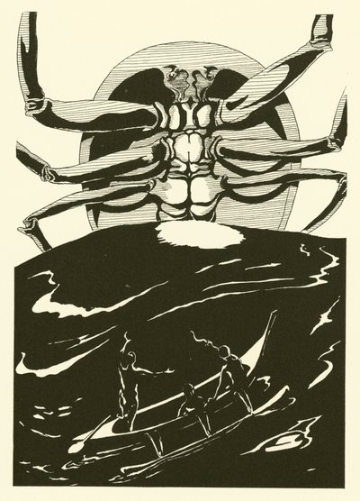 Pou Amma the Crab by Joseph Rudyard (after) Kipling