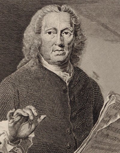 Portrait of the Singer and Composer Richard Leveridge 1670-1758, 1793 by Joseph Saunders