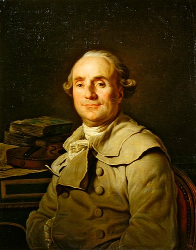 Portrait of Michel-Paul Guy de Chabanon by Joseph Siffred Duplessis