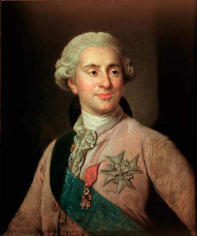 Portrait of Louis XVI (1754-1793) wearing the insignia of the Order of the Golden Fleece by Joseph Siffred Duplessis