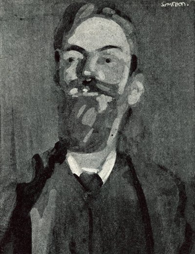 George Bernard Shaw by Joseph Simpson