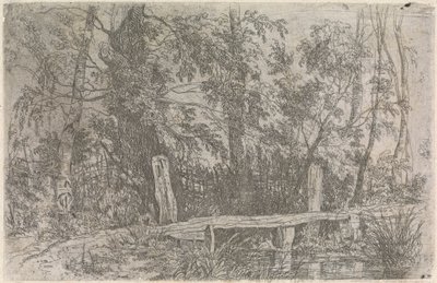 Landscape with Bridge by Joseph Stannard