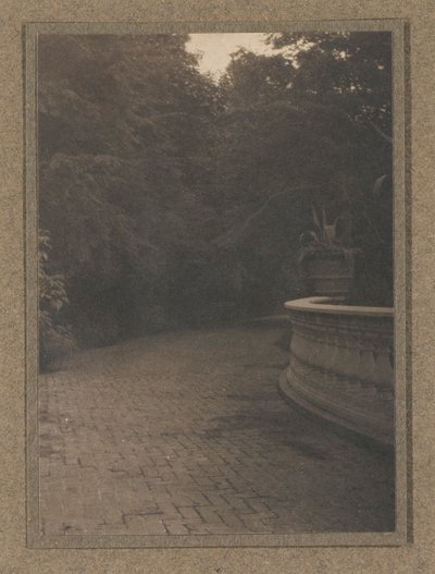 Scene in a Garden by Joseph T. Keiley