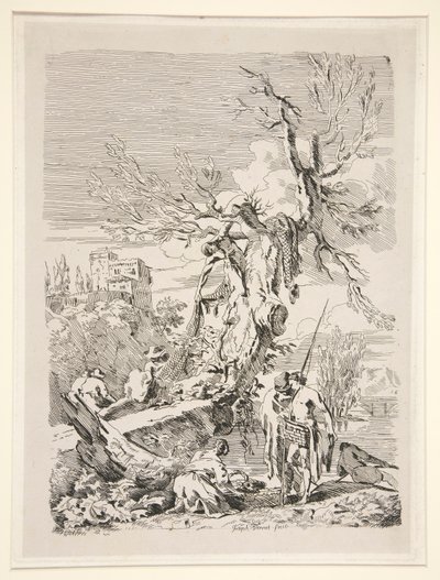 Return from Fishing by Claude Joseph Vernet