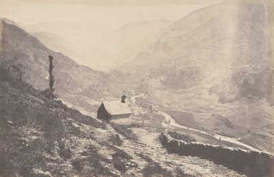 Valley of Bosost taken from the Chapel of San Antonio, 1853 by Joseph Vigier