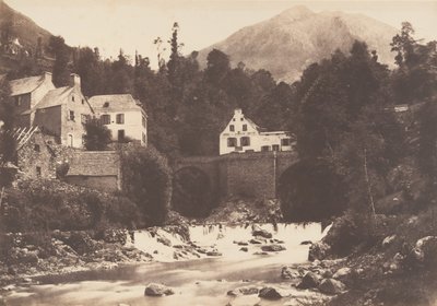 Village of Gèdres, Route de Gavarnie by Joseph Vigier