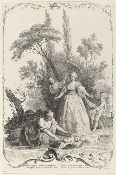 The Finding of Moses by Joseph Wagner