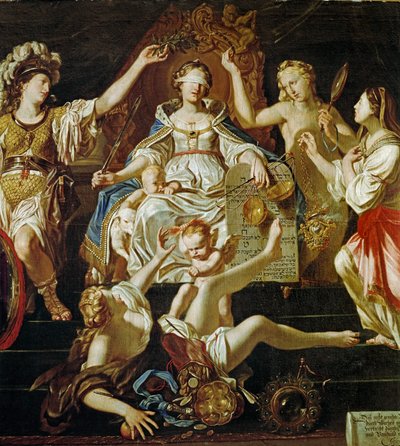 Allegory of Justice by Joseph Werner