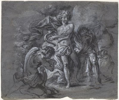 The Contest between Apollo and Pan before King Midas by Joseph Werner