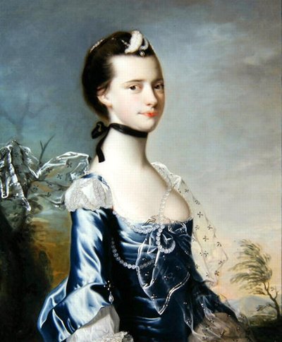 Portrait of Elizabeth Copestake by Joseph Wright of Derby