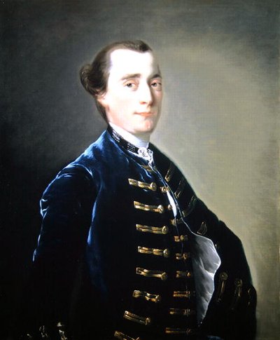 Portrait of Sampson Copestake of Kirk Langley by Joseph Wright of Derby