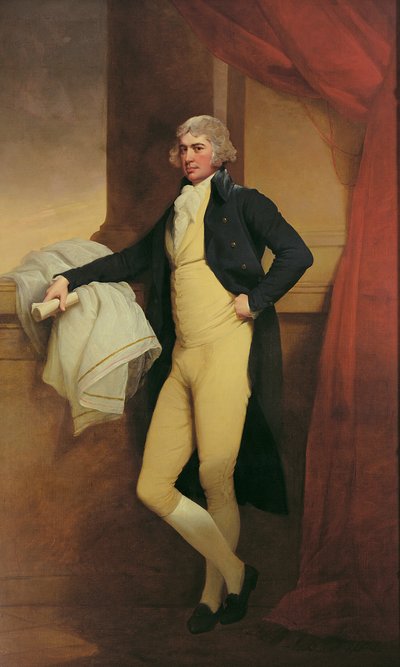 Portrait of Samuel Oldknow by Joseph Wright of Derby