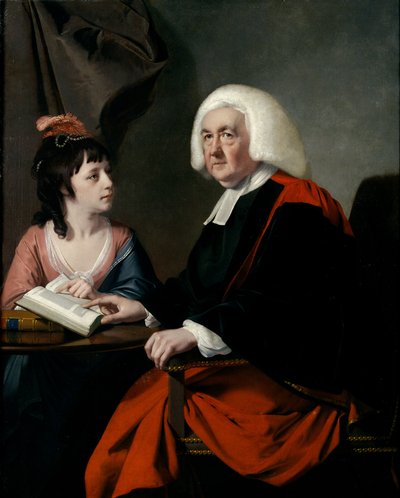 Rev. Thomas Wilson and Miss Catherine Macaulay by Joseph Wright of Derby