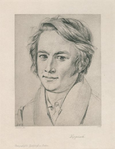 Portrait of Male by Joseph von Fuhrich