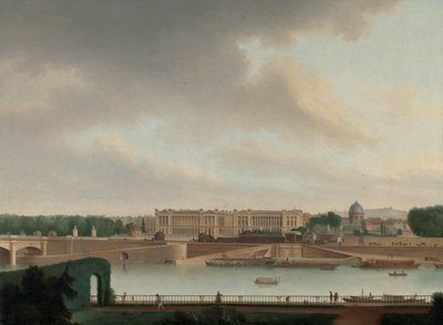 The View from the Batavian Embassy in Paris by Josephus Augustus Knip (signed by artist)