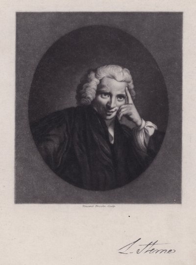 Laurence Sterne, Irish writer and clergyman, author of Tristram Shandy by Joshua (after) Reynolds