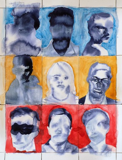 Abstract Faces Collection by Joshua Hoskins