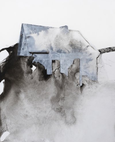 Crumbling Abstract House by Joshua Hoskins