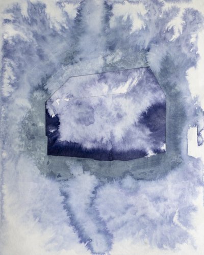 Dreamy Blue House by Joshua Hoskins