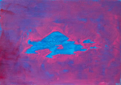 Vibrant Abstract Landscape by Joshua Hoskins