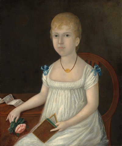 Adelina Morton, c.1810 by Joshua Johnson