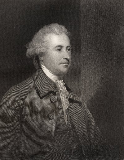 Edmund Burke, engraved by H. Robinson, from 