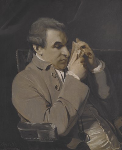 Portrait of Joseph Baretti, Copy by Joshua Reynolds