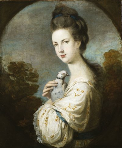 Portrait of Miss Juliet Langton Standing, Half Length, 1764 by Joshua Reynolds