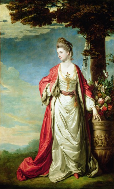 Portrait of Mrs. Trecothick in Turkish Dress by Joshua Reynolds