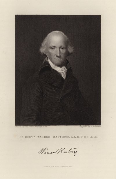 Warren Hastings by Joshua Reynolds