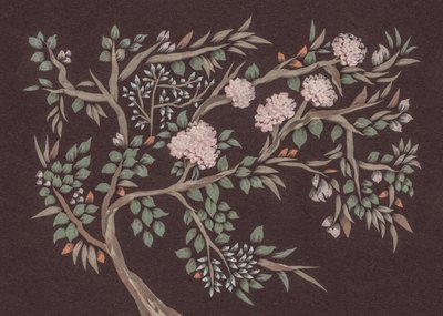 Pink Flowering Tree by Josie George